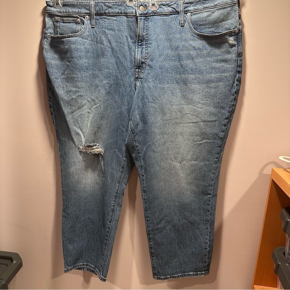 Madewell The Plus Mid-Rise Perfect Vintage Jean 28W in Light Wash Distressed NWT - Picture 4 of 16